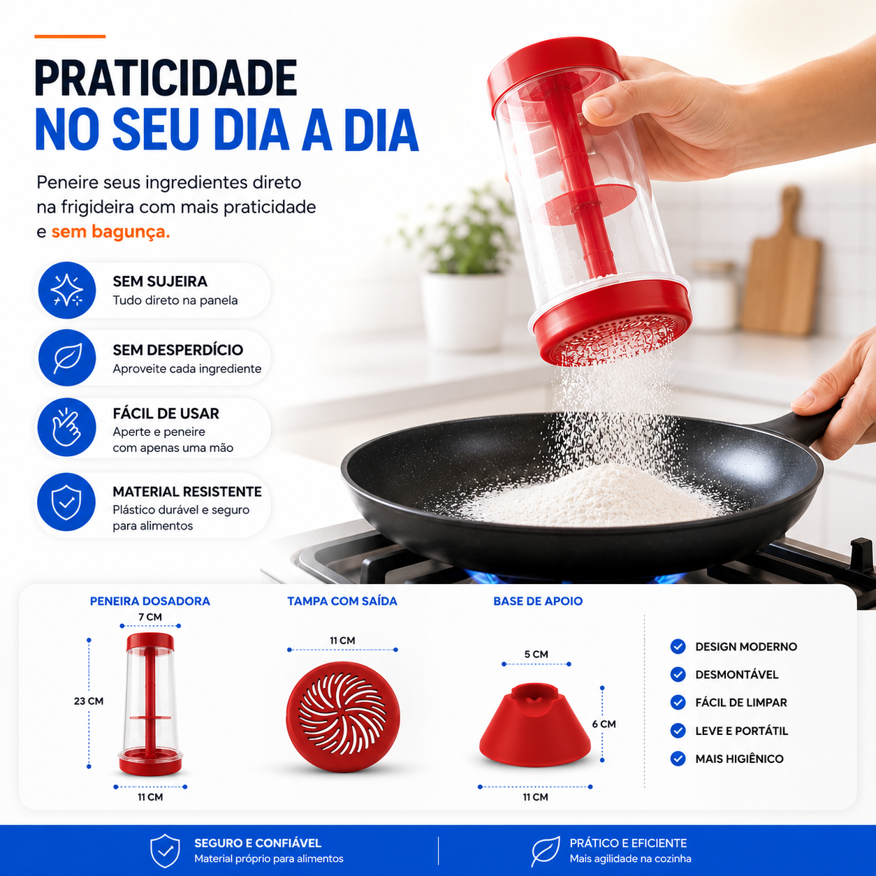 Peneira para Tapioca Premium CasaNova — imagem 1